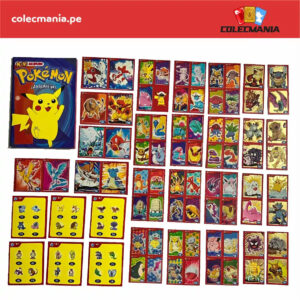 Pack Completo Álbum Mini Pokemon