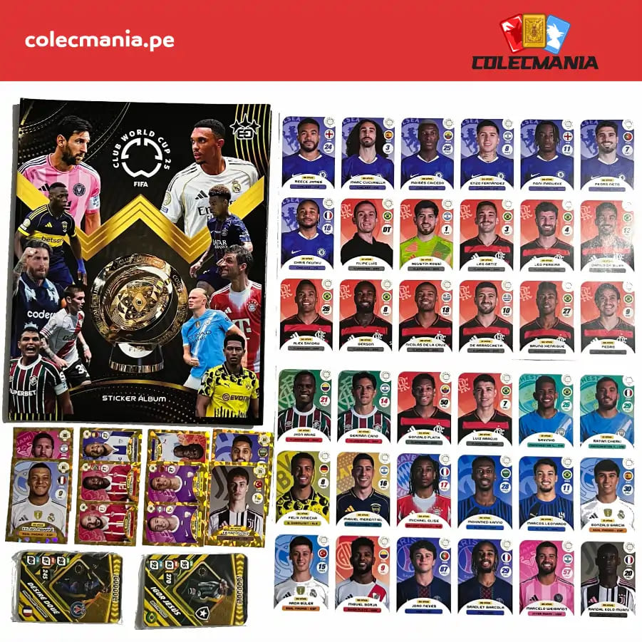Pack Completo Álbum Mundial de Clubes 2023 Tapa Dura Pack Completo Álbum Mundial de Clubes 2023 Tapa Dura
