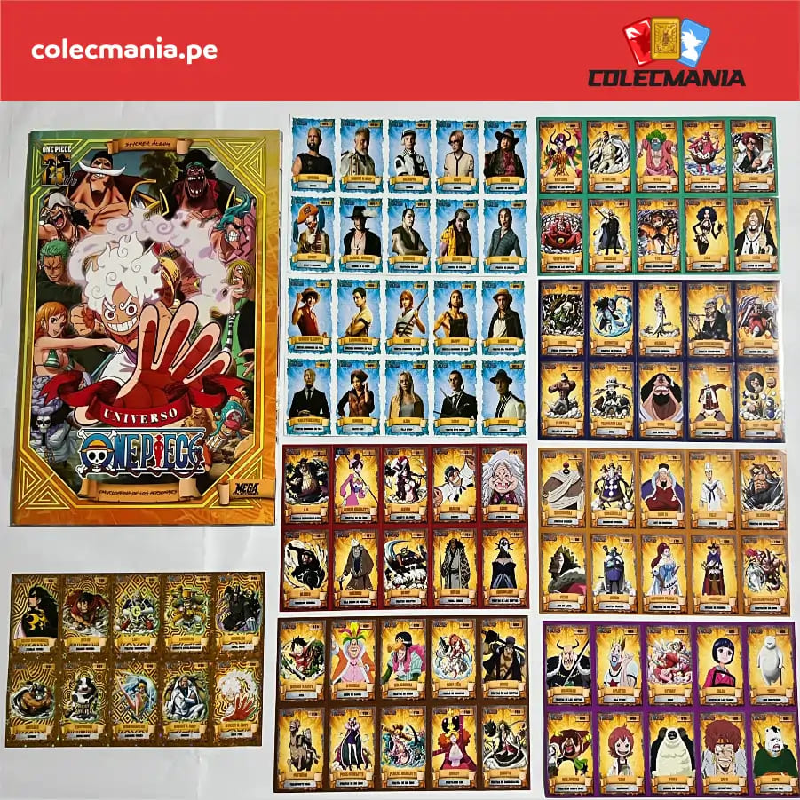 Pack Completo Álbum One Piece Pack Completo Álbum One Piece