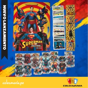 Álbum Superman Multiverso Colección completa