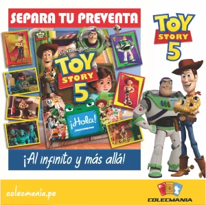 PREVENTA ÁLBUM TOY STORY 5